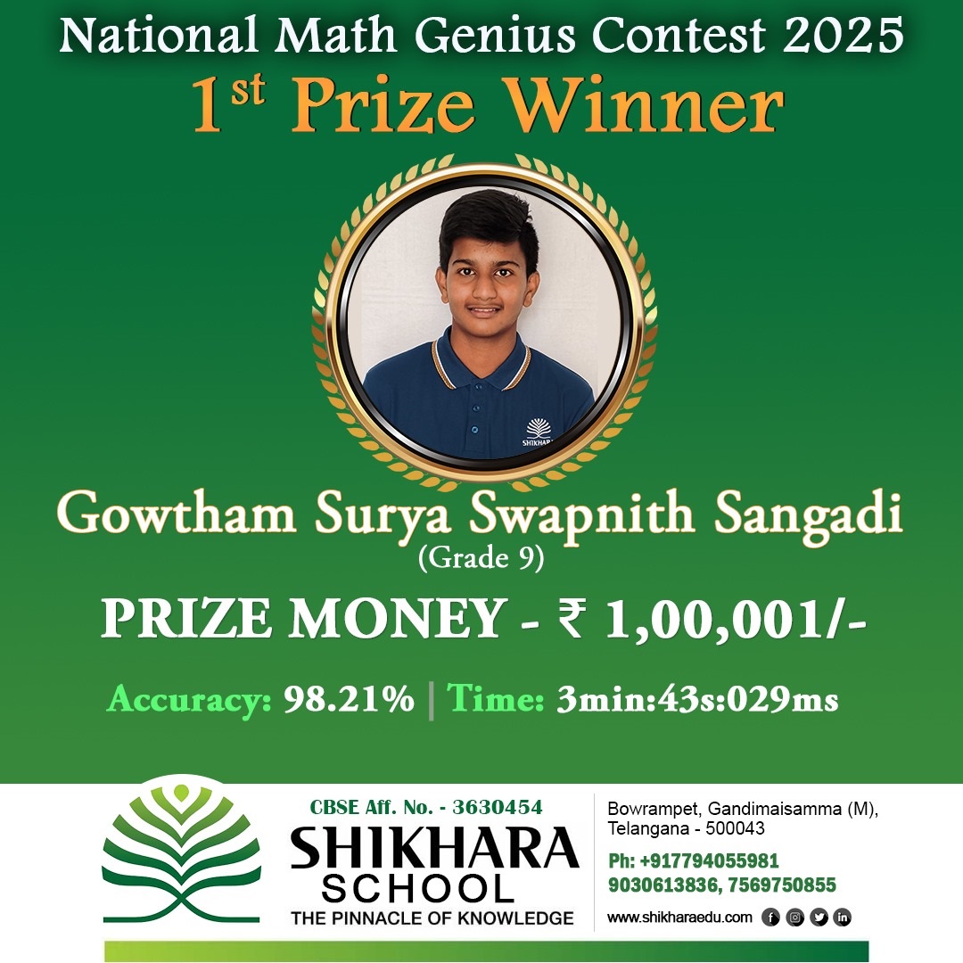 shikhara school bowrampet admissions